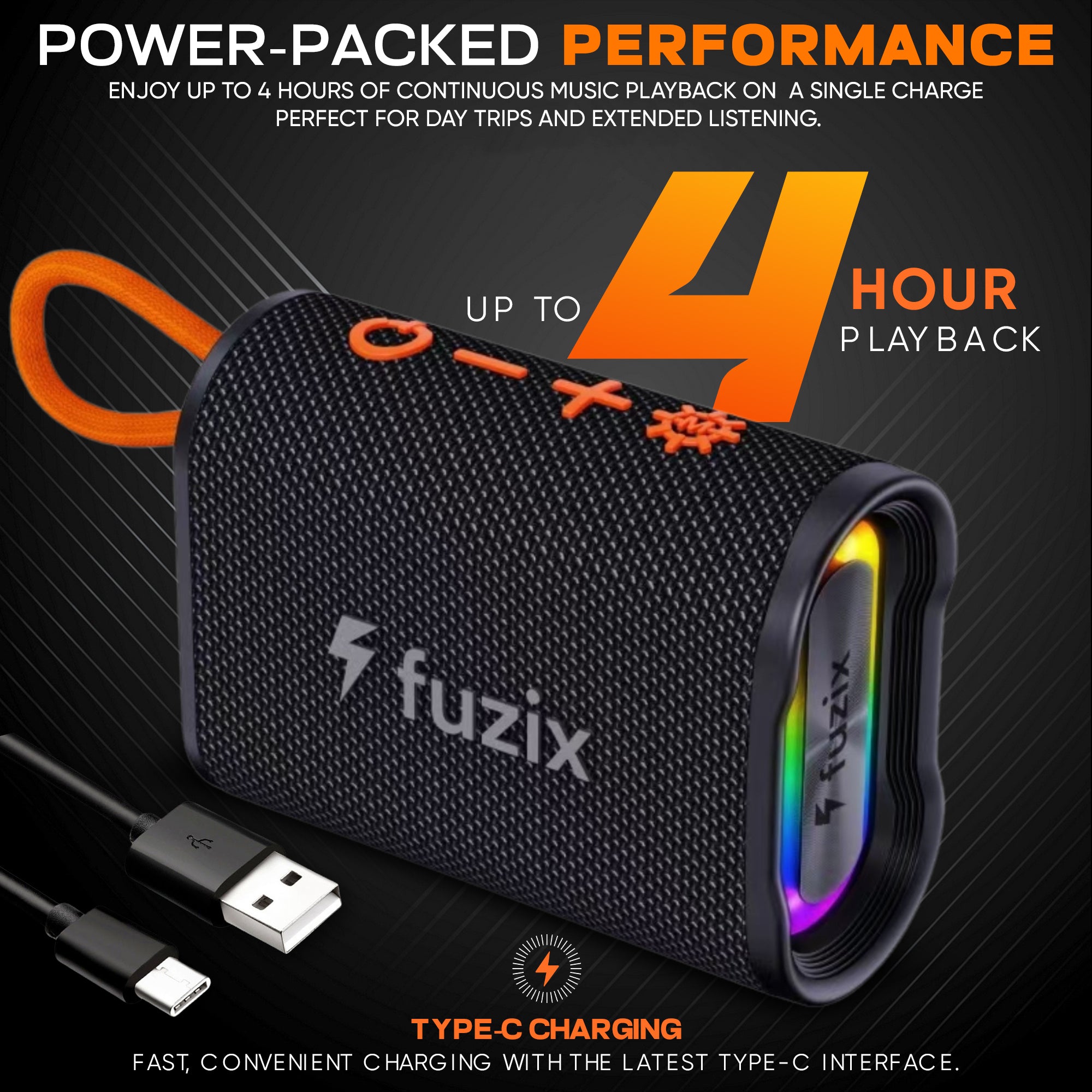 AquaBeat Mini Portable Speaker